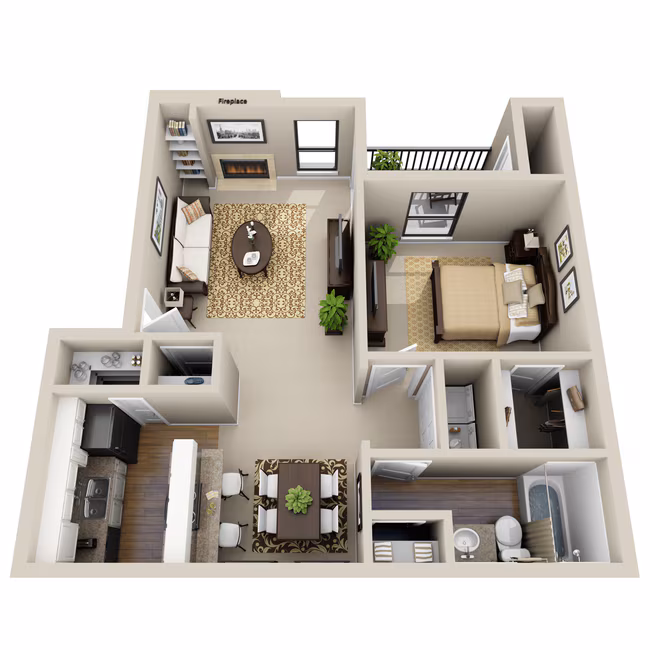 A2 Partial 427 floor plan